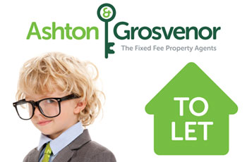 Ashton & Grosvenor To Let board