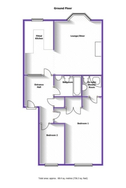 Wycliffe Court, Hoole Floorplan